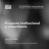 SESIÓN 48: Proyecto Institucional y Comunitario, por Joao de Freitas